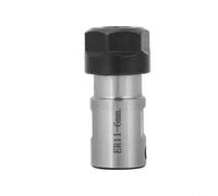 Mandril alargado del eje del motor ER11/ER16/ER20A de acero para CNC, portaherramientas de precisión para taladros profundos con desequilibrio reducido (ER11A-6 mm)