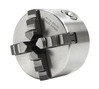 Mandril autocentrado de 4 mordazas, mandril autocentrado de cuatro mordazas de 80 mm, mandril giratorio Chuck 4 mandíbulas para torneado, mandril de torno, máx. velocidad de rotación 6600 rpm
