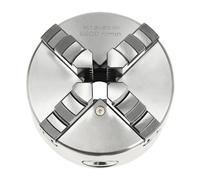 Mandril autocentrante Chuck 4 mandíbulas para torneado Ø80/100/125 mm, trabajos de tensión, fresado y taladrado