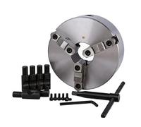 Mandril Autocentrante De 3 Mordazas De Cono Corto Tipo D, Cono 7°7′30″, Para Tornos CNC Y Manuales Con Husillo De Cono Corto D3/D4/D5/D6/D8, Cambio Rápido De Pieza(200A/D5)