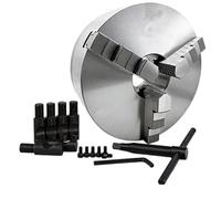 Mandril Autocentrante De 3 Mordazas De Cono Corto Tipo D, Cono 7°7′30″, Para Tornos CNC Y Manuales Con Husillo De Cono Corto D3/D4/D5/D6/D8, Cambio Rápido De Pieza(200/D5)