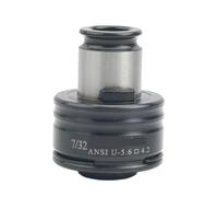 Mandril con pinza de sujeción por torsión 1 pieza GT12 Tapping recoge mandriles de grifos(7 divided by 16)