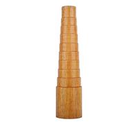 Mandril de madera para pulseras, herramienta de ajuste de tamaño para brazaletes y pulseras, mandril de madera multitudinal con escalones antideslizantes, herramienta de reajuste