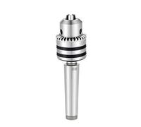 Mandril de mandril for torno CNC con vástago Morse for máquina MT1, MT2, MT3, MT4, B10, B12, B16, B18, 0,6-6/1-10/1-13/3-16/5-20 mm Herramienta de torno(MT1-B12 (1-10mm),MTB)