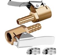 Mandril de neumático de 1/4 de pulgada, minicompresor, extremo de manguera de mandril de neumático para