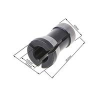 Mandril de pinza de 6,35/8 mm, máquina de corte de grabado, enrutador eléctrico alto