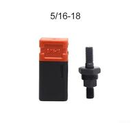 Mandril de repuesto para herramientas remachadoras de tuercas, compatible con tamaños M5, M6, M8, M10, conveniente opción de almacenamiento (5/16-18)