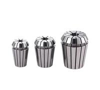 Mandril de resorte 1 unidad ER11 ER16 ER20 ER25 ER32 AA UP alta precisión 0.005mm resorte Collet adecuado máquina de grabado husillo centro de mecanizado CNC(ER25-16mm)