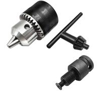 Mandril De Taladro De 1,5-10 Mm, Vástago Hexagonal De Conversión De Brocas De Destornillador(Chuck and Adapter)