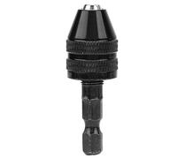 Mandril de Taladro Eléctrico de Tres Mordazas Mango Hexagonal de 1/4 Pulgada Convertidor Adaptador de Cambio Rápido Mandril En Miniatura Mini Accesorios de Taladro Eléctrico