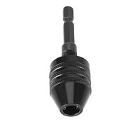 Mandril de taladro sin llave de 1/4 ", vástago hexagonal Adaptador de collarín de mandril sin llave Capacidad de 0,8-8 mm para taladro de destornillador eléctrico
