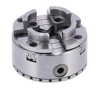Mandril de Torno Autocentrante, 4 Mordazas Buen Sellado Tornos para Carpintería Juego de Pinzas M40 4 Pulg. 0,03 Mm Precisión 96 Mm Diámetro Exterior para Sujeción para Soporte