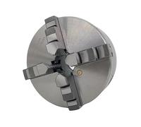 Mandril de torno autocentrante de 4 mordazas, 125 mm, gran diámetro, 38 mm, for mini torno WM210V, diseño de acero endurecido duradero