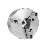 Mandril de Torno, Chuck de centrado en tres mandíbulas K11-250, k11-250a, Mandíbulas de enlace de torno de precisión, instalación posterior, instalación frontal(K11 250A)