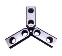 Mandril de torno CNC estándar sólido hueco, herramienta de corte, bloque con ranura en T, 4, 5, 6, 7, 10, 12 pulgadas (Color : SBT 8 Inch -Hollow)