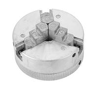 Mandril de Torno de 3 Mordazas, Mandril de Torno Autocentrante de Metal para Accesorios de Máquina Herramienta