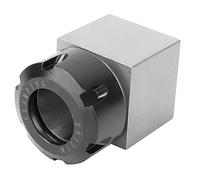Mandril de torno, ER32 Bloque de pinza Portabrocas Accesorios for máquina de grabado de torno(Cuadrado)