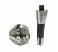 Mandril de torno independiente de 4 mordazas de diámetro 50 mm M14X1 R8 eje de vástago 7/16 x 20 UNF