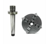 Mandril de torno independiente de 4 mordazas de diámetro 70 mm M14X1 MT3 eje de vástago M12X1.75-Amz667