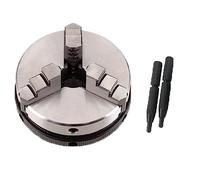 Mandril De Torno, K01-63 Mandril Autocentrante De Torno De Madera De 3 Mordazas Con Rosca De Montaje 3 M4, Para Rectificadoras Fresadoras