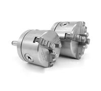 Mandril de torno K11-80 con adaptador MT2-80 - Brida de mandril de 80 mm for tornos y fresadoras 1 pieza