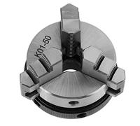 Mandril de torno, mandíbulas de 3/4 mandíbulas de acero autocentrante manual para torno de metal y madera, 50 mm-63 mm, potente agarre para proyectos de bricolaje y herramientas de carpintería