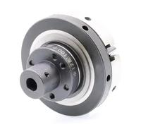 Mandril de torno Sanou K01 K02-80 de tres o cuatro mordazas, sin rosca, conexión de brida for mini torno de madera de bricolaje.(K01-80B)