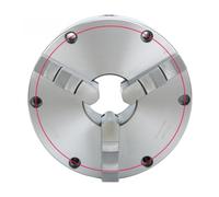 Mandril de tres garras y seis orificios con perforación frontal, máquina herramienta torno CNC 6, K21 250 200(K21 250 6 holes M10)