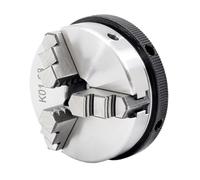 Mandril de tres mordazas K01-50 K02-50 K01-63 K02-63 Mandril de torno CNC manual de 3 mordazas / 4 mordazas autocentrante Tres Cuatro(K02-63mm)