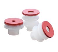 Mandril de ventosa de goma Industrial, manipulador pequeño de 1/2/3 capas, esponja de silicona, mandril de ventosa al vacío (Color : HS-12S2, Size : QTY-10PCS)