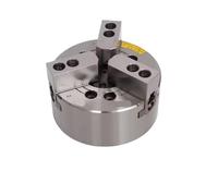 Mandril hidráulico de 6 pulgadas, mandril de torno de tres mordazas de alta velocidad, hueco, 52 mm, accesorio de torno for máquina herramienta con brida