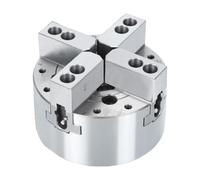 Mandril hidráulico de tres garras, cuatro garras, dos garras, juego completo de mandril hidráulico de alta precisión sólido hueco de 681012 pulgadas(SBS-208 4 Jaw A6)