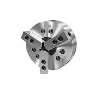 Mandril hidráulico de tres garras Zhongshi, torno CNC de 56688 pulgadas, 10, juego completo de accesorios de alta precisión(8 inch chuck with A6 flange)