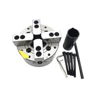 Mandril hidráulico hueco/sólido de 10 pulgadas, 254 mm, mordaza 2/3/4, brida A8, pinza for pieza de trabajo(4 Jaw Hollow)