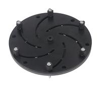 Mandril Longworth para Carpintería M33, Mandril Centrífugo Autocentrante de Aleación de Aluminio para Carpintería, Mandril de Torno de Madera, Herramientas de Torneado de Madera para(250mm/9.8in)