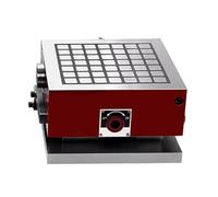 Mandril magnético permanente, mandril de rectificadora magnética CNC inclinado de 0 a 60°, 230 N/cm²/0,01 mm/≤2 N/cm², 43 kg por rejilla, for posicionamiento y procesamiento de piezas de fresadora.