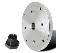 Mandril manual, mandril de torno, placa frontal de torno de madera de 2'' 3'' 4'' 6'', placa frontal de acero, placa frontal de brida de rosca, accesorios for herramientas de torneado for carpintería(