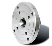 Mandril manual, mandril de torno, placa frontal de torno de madera de 2'' 3'' 4'' 6'', placa frontal de acero, placa frontal de brida de rosca, accesorios for herramientas de torneado for carpintería(