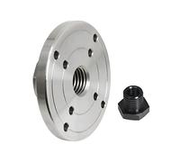 Mandril manual, mandril de torno, placa frontal de torno de madera de 2" 3" 4" 6", placa frontal de brida de rosca M33 / 1 pulgada / M18 Accesorios for herramientas de torneado de carpintería(100mm M1