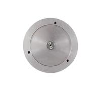 Mandril neumático de cuerpo sólido de tres mordazas BK160SQ for tornos CNC, recorrido de 10 mm