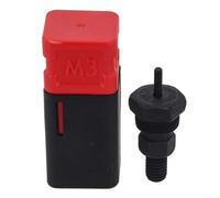 Mandril remachador de tuerca de repuesto para roscas métricas M10 y 6-32 a 3/8-16 SAE que se adapta a muchos estándares para herramientas de remachado manual, componente de mandril de metal ()