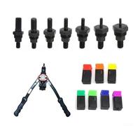 Mandril remachador de tuerca, pieza de repuesto para mandril roscado de herramienta manual, compatible con tamaños métricos a M10, incluye caja de almacenamiento (M8)