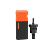 Mandril roscado de repuesto para herramientas remachadoras de tuercas de mano, juego de mandril de tuerca remachadora de acero de alta resistencia para M5, M6, M8, M10, 6-32, 10-24, /4 ()