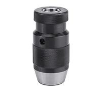 Mandril sin llave de acero B16 de 0 a 13 mm, mandril de broca autoperforante para torno y taladro eléctrico con rodamiento de empuje, apriete manual de cambio rápido para fresado
