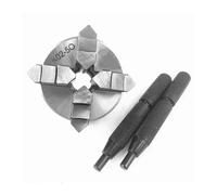 Mandril torno de madera de alta precisión, 3/4 mordazas, rosca M14 x 1 for carpintería artesanal, modelos de K01-50 K01-63 K02-50 K02-63(K02-50)
