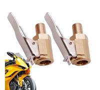 Mandriles De Aire Para Neumáticos: Conector De Latón Para Inflador, Extensión De Válvula, Adaptador De Manguera Portátil, Ajuste De Boquilla | Creativos Diseño Moderno Camión SUV Motocicleta Bi