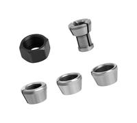 Mandriles De Corte Integrales Para Varias Herramientas Eléctricas Incluidos Enrutadores Y Grabadores Para Operaciones Eficientes De Múltiples Tareas. Juego De Mandriles De Varios Tamaños.