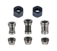 Mandriles de pinza alta adecuados para sujetar de forma fiable y minimizar el agotamiento en enrutadores de madera en mandriles precisos de ajuste profesional