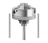 Mandrino Para Torno Mini - Mandrino de 3 Mordazas Para Torneado de Madera | Pinza Autocentrante de Precisión Accesorios Para Taladro Taller Industrial Aficionados Reparación Fábrica