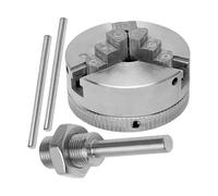 Mandrino Para Torno | Mordaza Centradora Para Torno Pequeño De 3 Muelas,Pinza Autocentrante de Precisión Accesorios Para Taladro Taller Industrial Aficionados Reparación Fábrica